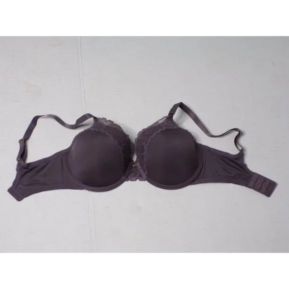 NATORI Refined Full Underwire T-Shirt Bra Gray #7313219 36DD NEW - Picture 4 of 8